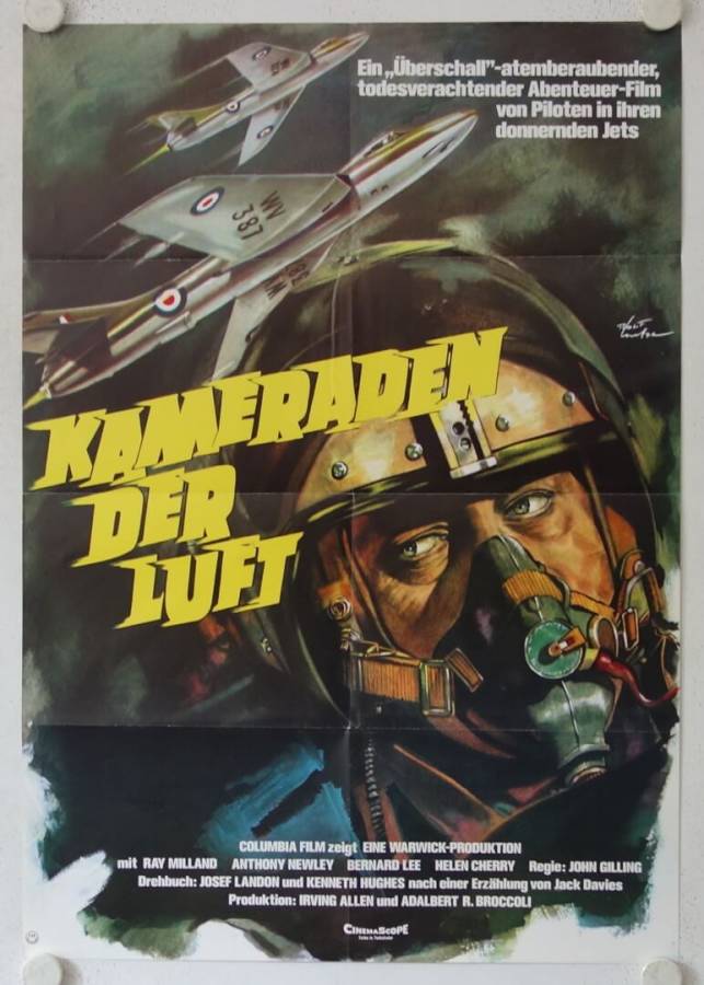 Kameraden der Luft originales deutsches Filmplakat (R70s)